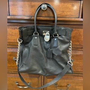 MK Michael Kors Hamilton Black Bag